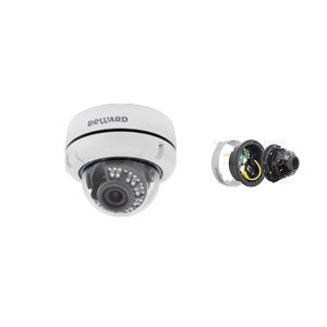 RoHS 2MP 120db H.264 50M Dome Ip Camera