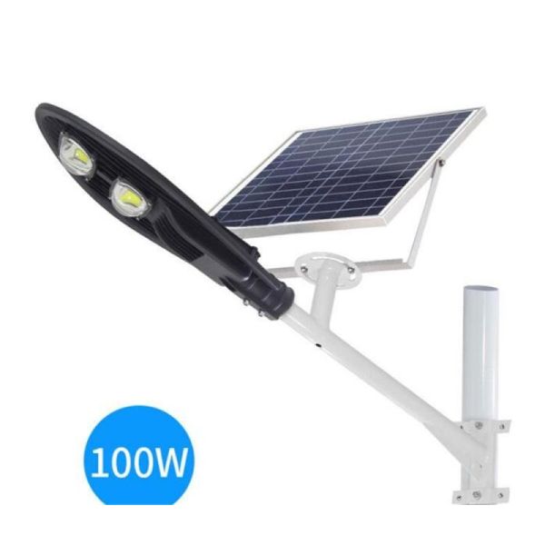 Quality Dustproof Solar Led Parking Lot Lights High Power Efficient IP65 100W COB for sale