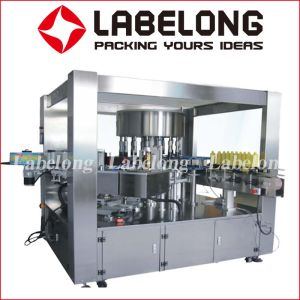 Hot Melt Automatic Water Bottle Labeling Machine OPP Roll Fed