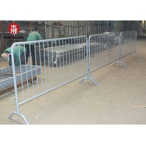 Flat Feet Expandable Crowd Fence Barriers Hot Dipped Glvanized