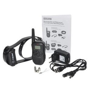 Waterproof Remote Pet Training Collar Durable With LED Light