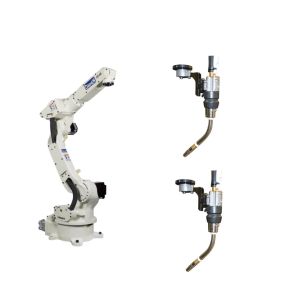 6 Axis Payload 8kg OTC FD-V8 Welding Robot Arm With Dress Pack And Protective
