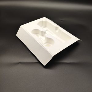 Large-sized high-end skin care lotion set with an embedded eco-friendly pulp