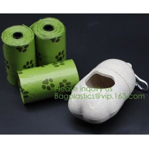 64 Gallon compostable trash bag biodegradable garbage bag, 0.9 Mil, 47"W x 60"H