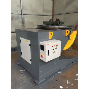 Welding Positioner Turning Table Use 500 Diameter Welding Chuck , Loading
