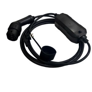 IEC62196 Standard 2.1 Schuko Charging Plug EV Portable Charger With TPU Cable