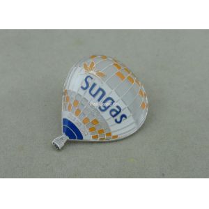 Promotional Die Struck Sungas Balloon Soft Enamel Pin With Epoxy