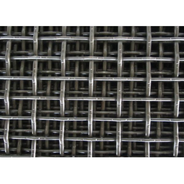 2m X 3m 45# Steel 12mm Diameter Crimped Wire Mesh