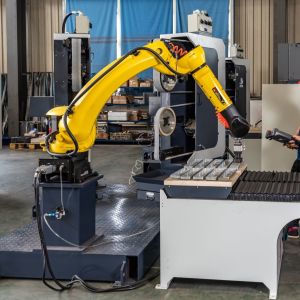 CE Robotic Grinding And Polishing Machine For Mixertap And Watertap And