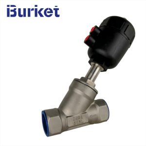 Stainless Steel seat Threaded connection Angle Valve with SS304/Plastic