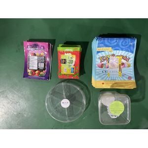 PLC Control Top And Bottom Labeling Machine 600-12000BPH