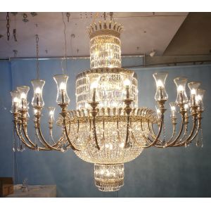 Customized Pendant Lamp Hotel Lobby Chandelier CCC ISO9001