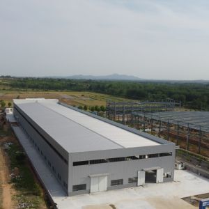 Wholesale Prefabricated Steel Frame Warehouse with H Section Beams from china suppliers