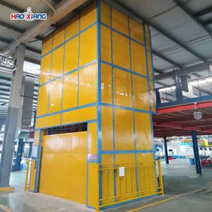 Heavy Load Hydraulic Lift - Smooth Vertical Transport, 2m x 1.8m Platform,