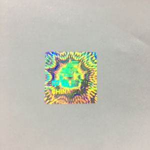 0.075mm Polyester Single Sided Holographic Security Labels