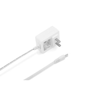 Universal 12V Compact Wall Mount Adapter Overload Protection 1A Output Current