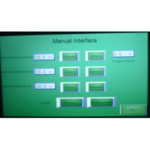 IEC60335-1 PLC Control Touch Screen Abrasion Strength Resistance Testing Machine