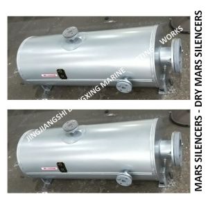 Sparks extinguished silencer for parking generator auxiliary engine, VTJZ-125A