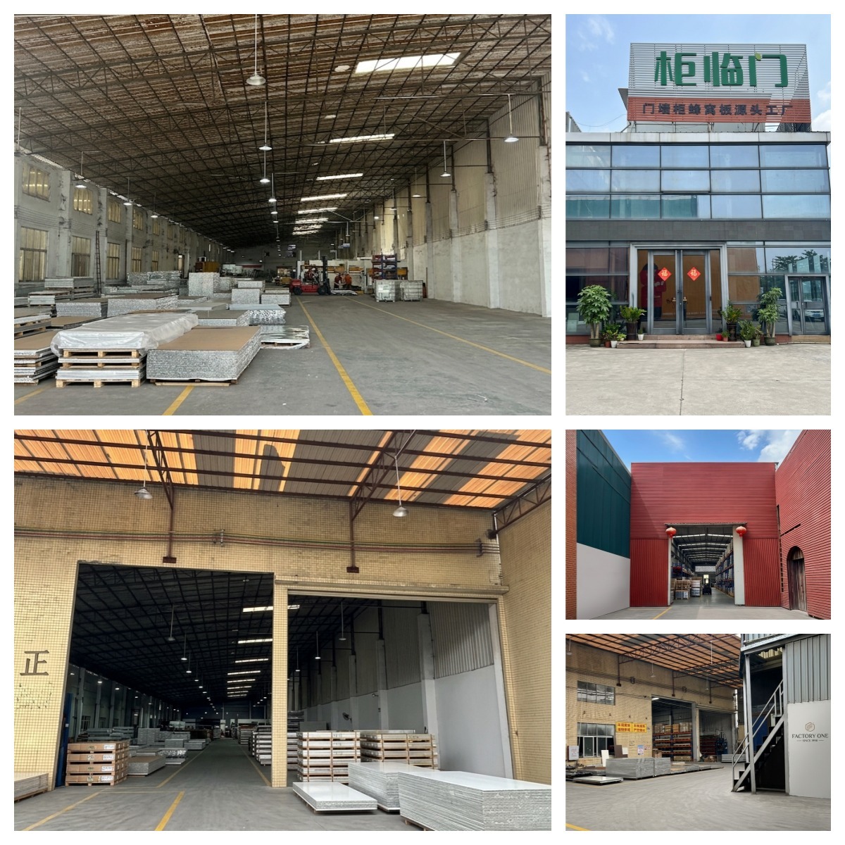 All Aluminium Composite Panel Wall Lightweight High Strength Good Rigidity