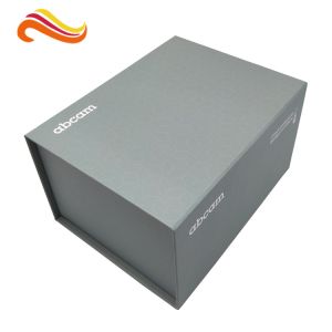 Handmade magnet gift packing box different size CMYK printing with black foam