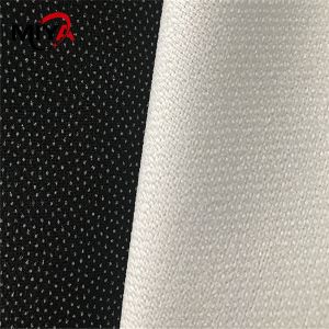 Thick Double Coated Woven PA Glue Fusing Interlining Elastic