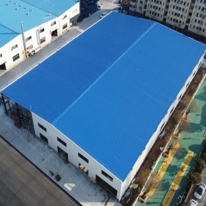 Prefab Steel Structure Warehouse with Q355 Steel and Custom Sizes