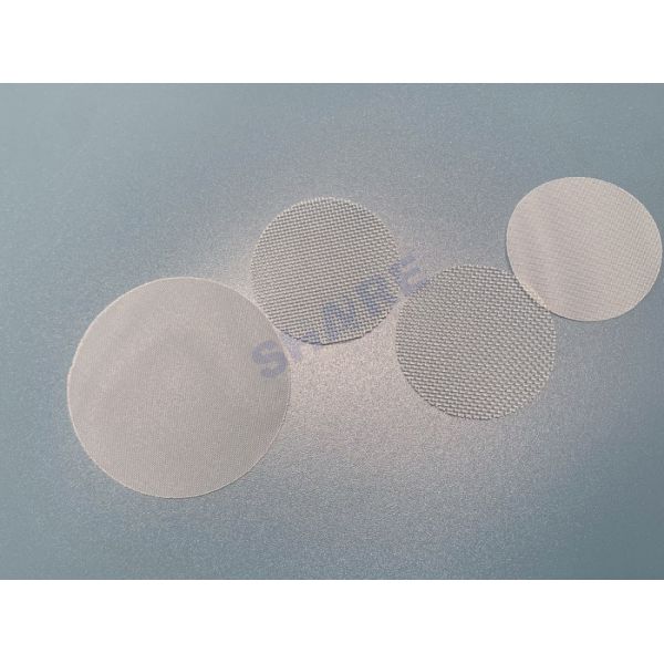 30 Mesh 500 600 Micron Hydrophilic Nylon Mesh Filter Disc Aqueous Microfiltratio