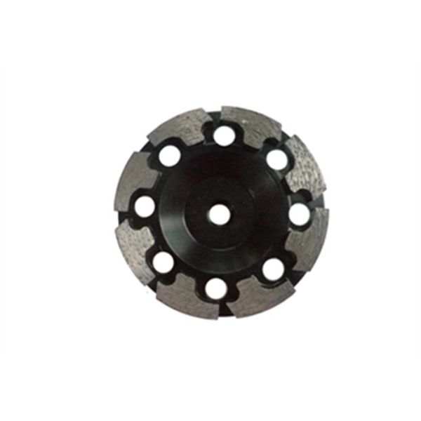 High Efficiency Diamond Cup Wheel Silver Brazed T Shape Grinding Wheel