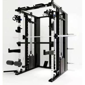 China Commercial Multi-Functional Power Rack All-in-One Smith Machine Functional Trainer for Home Gym for Fitness Strength Training on sale