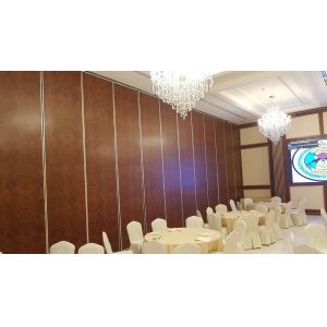 Flexible Acoustic Partition Walls Fireproof For Banquet Hall / Exhibition Hall