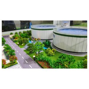 Landscape Design Model 1:100 Urban Model Architecture Modern Style