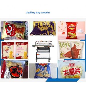 Vertical Continuous Band Sealer With Nitrogen Gas Flushing Filling