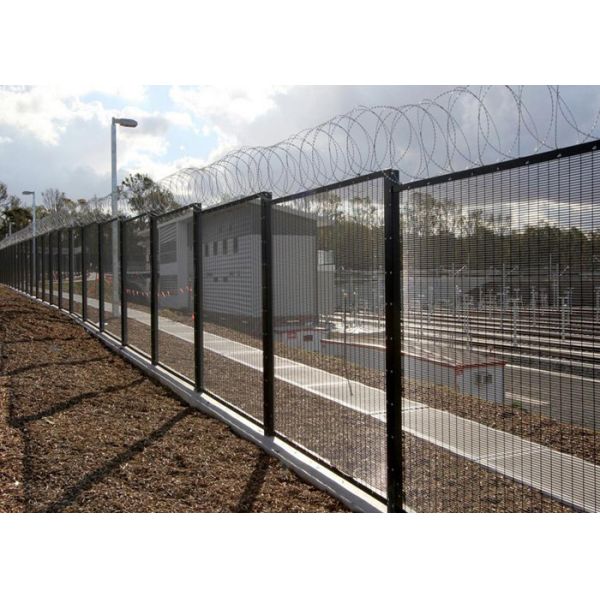 Military 358 Security Mesh Extremely Difficult Penetrate With Small Mesh