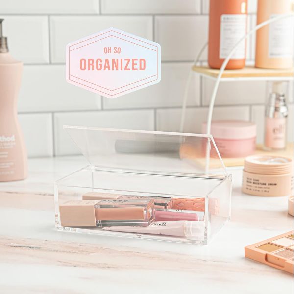 Acrylic Tea Bag Box Storage Box