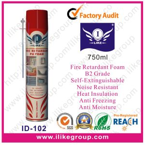 Wholesale Fire Retardant Pu Foam Spray / Glue , Self-Extinguishable And Water-Resistant from china suppliers