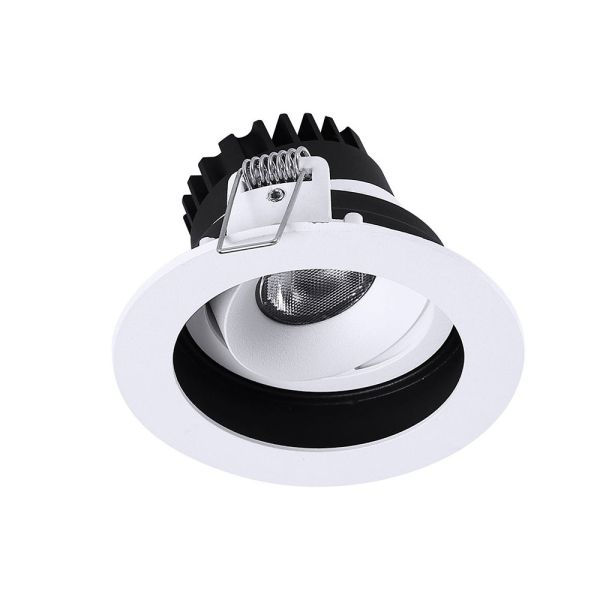 Quality Rotatable IP54 Recessed Anti Glare 5W 7W COB LED Downlight for sale
