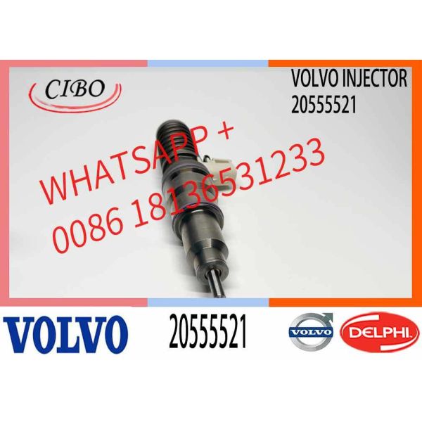 Common Rail Injector BEBE4D04002 BEBE4D20002 20555521 for Engine D13 D12D D13F Excavator Parts