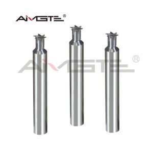 Customized Carbide End Mills T Slot 6 Flutes CNC Milling Cutter Uncoated