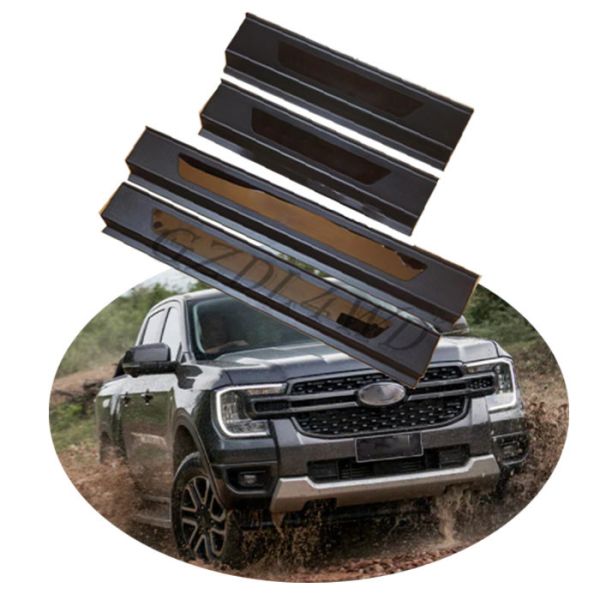 ABS Door Sills For Ford Ranger T9 2022+ Without Led Light