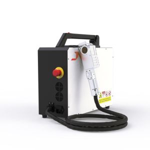 Powerful 50W Pulsed Laser Rust Removal Machine for Surface Paint Cleaning Mini