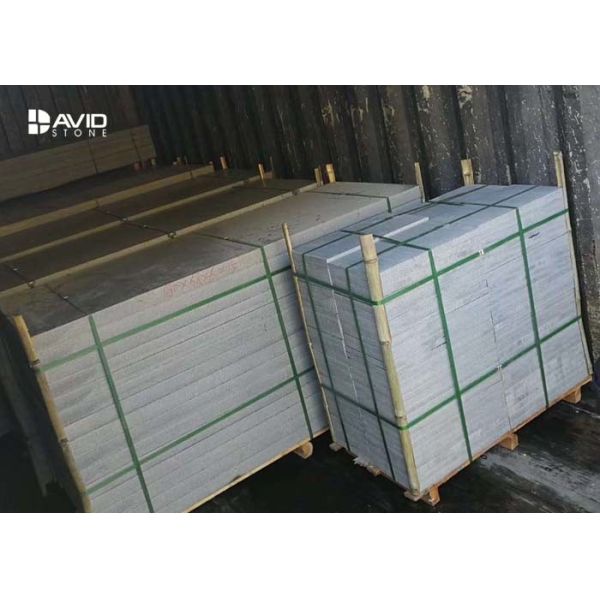 G654 Low Black Granite Stone Tiles For Wall Panels / Flooring Wear Resistance