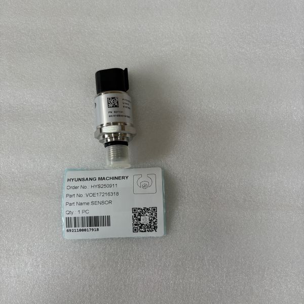 Excavator Parts Pressure Sensor VOE17216318 For G900 MODELS G900B G900C