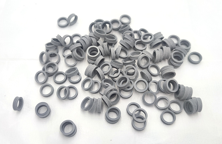 Rogers Bisco HT-820 Gray hard silicone foam, Density is 384 kg/m³