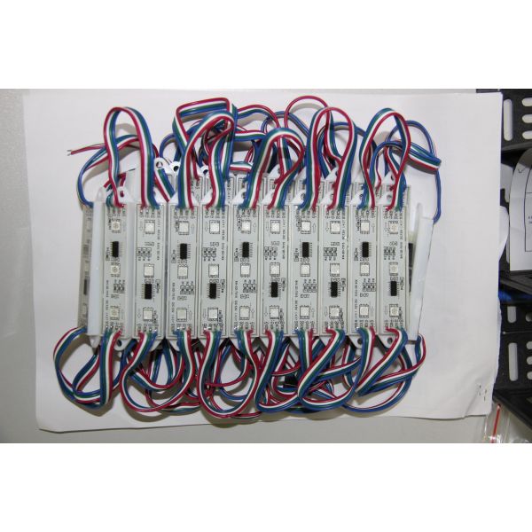 IP65 Waterproof LED Module DC12V 24V Tri-Color Energy Efficient Signage Light Box Storefront