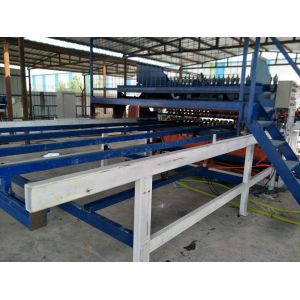 Deformed Rebar Reinforced Mesh Welding Machine , Mesh Width 2500mm