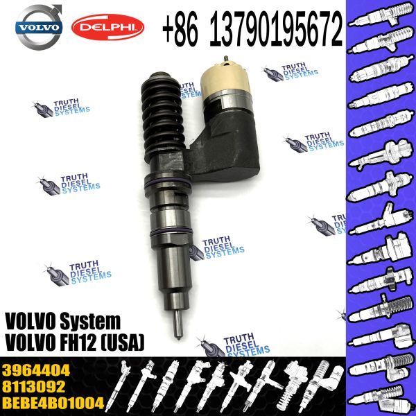 Common Rail Diesel Fuel Injector 8113092 BEBE4B01004 3964404 for Engine Parts