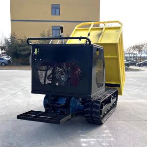 IOS Mini Crawler Dumper Transporter 1000kg With KoopKD192F Engine