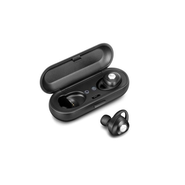 Quality Black True Wireless Bluetooth Earbuds 10M Transmission With Deep Bass for sale