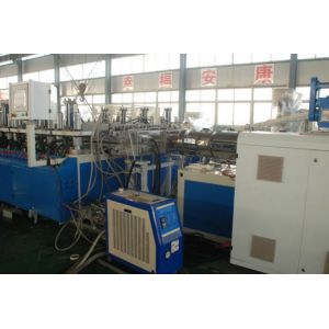 WPC Free Foamed Board Wood Plastic Extrusion Line High efficient