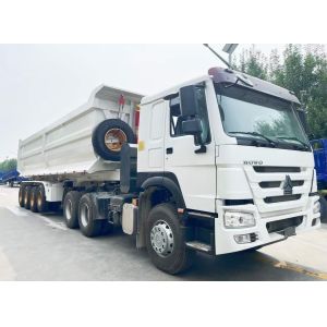 Four Axle Dump Trailer ABS Anti Lock Braking System Ultimate For Heavy
